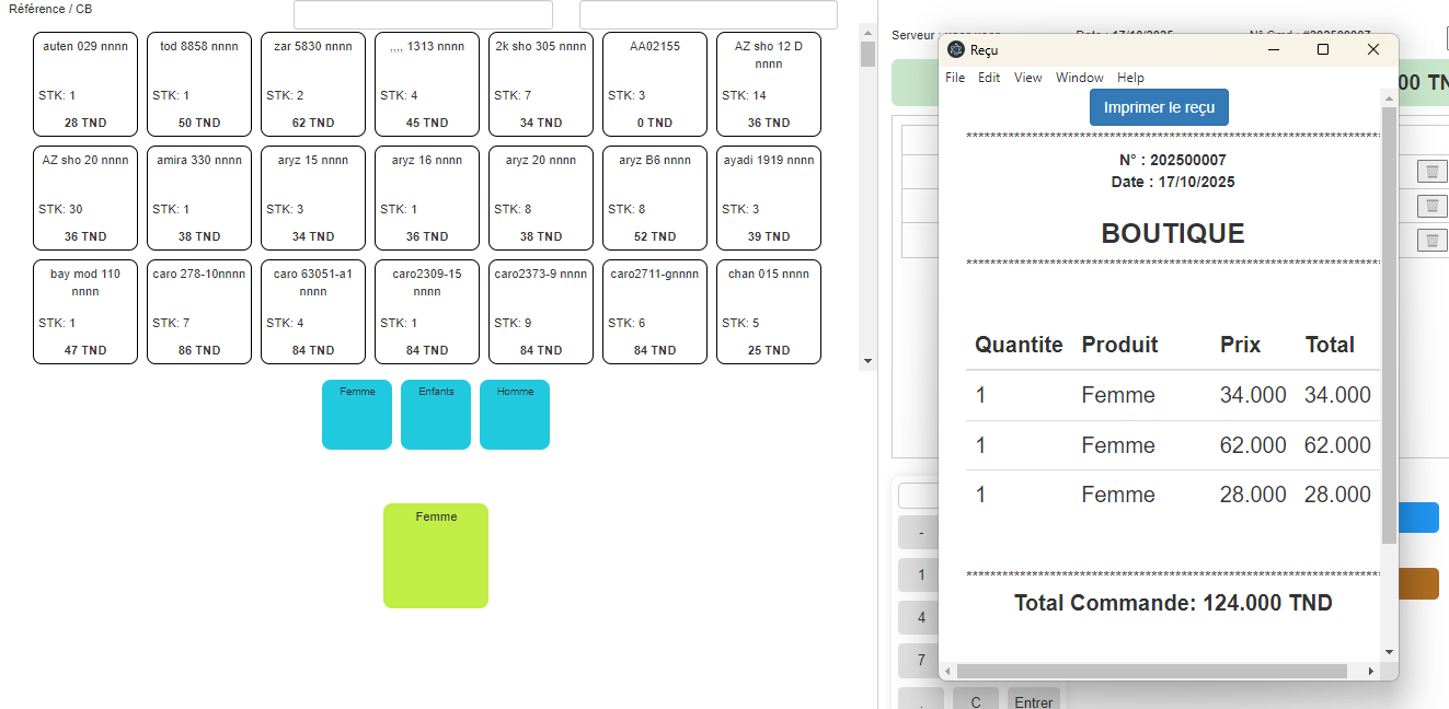 Pos, caisse, boutique, vente, logiciel,...